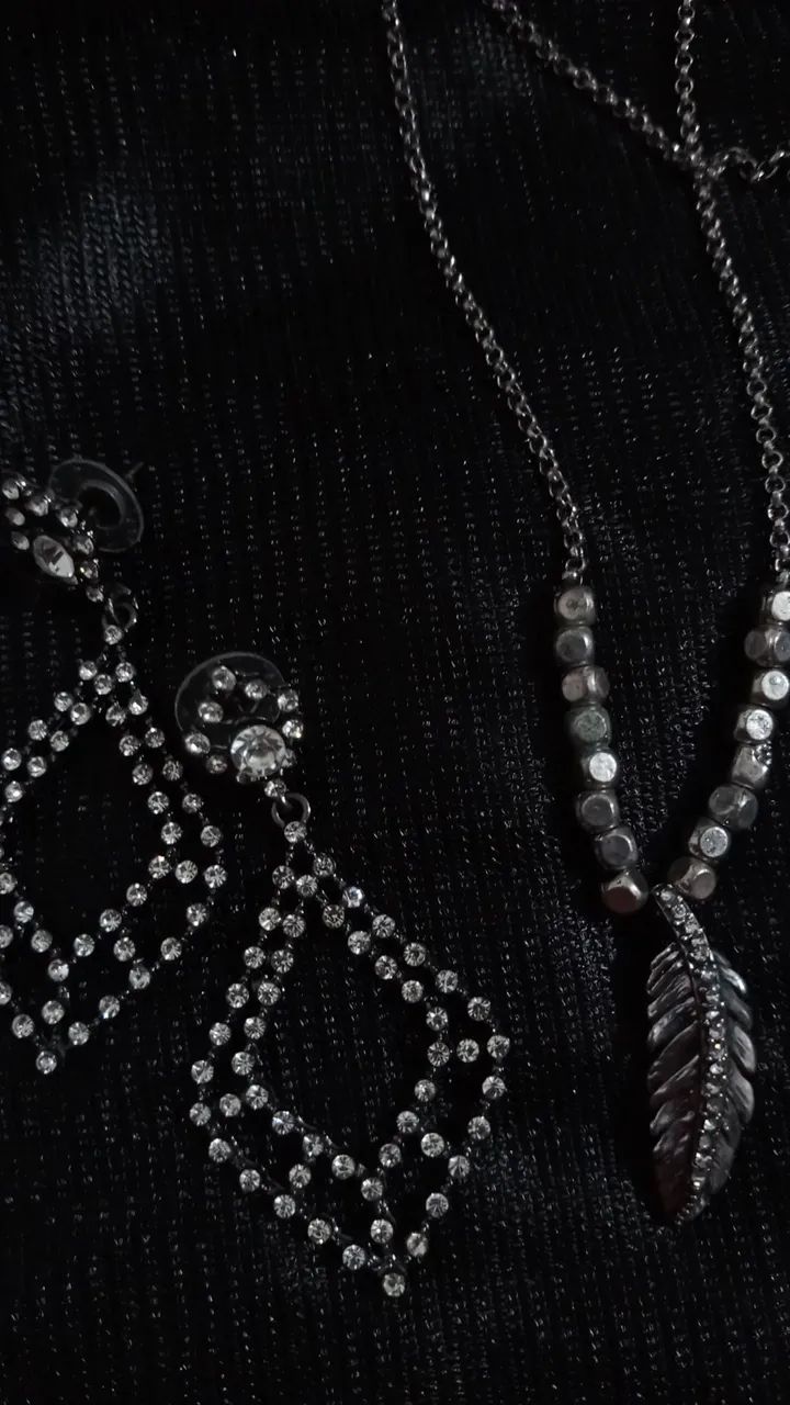 Conjunto colar+brincos