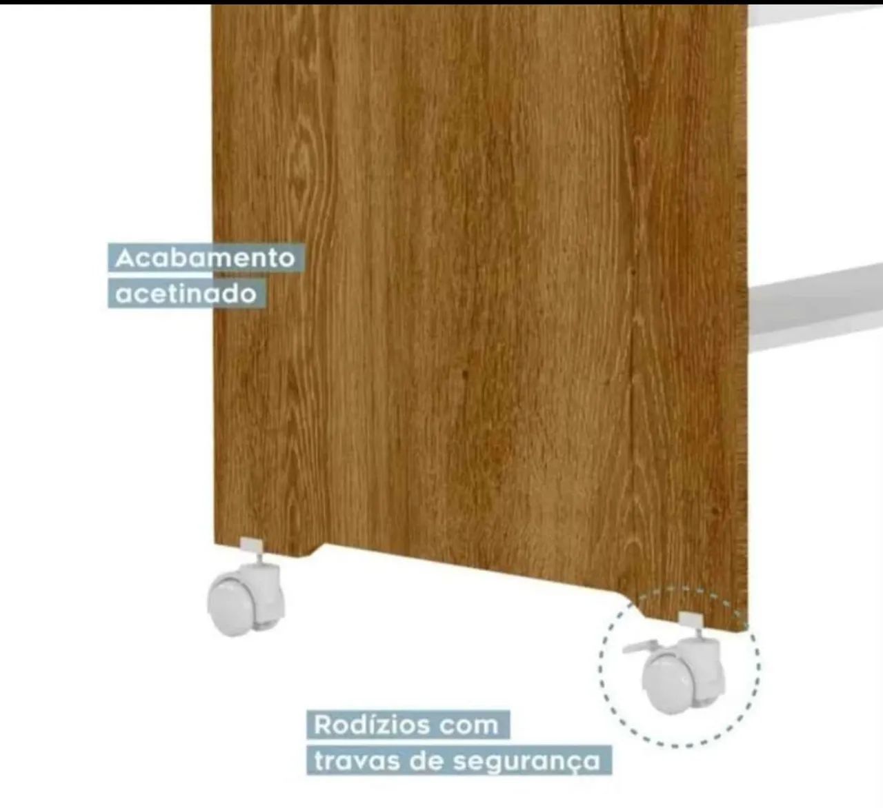 Berço 100% MDF Com Colchão Ycasa - Foto 3