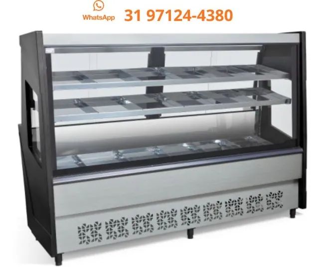 Balcão de Açougue Avícola 2M Preto 220v