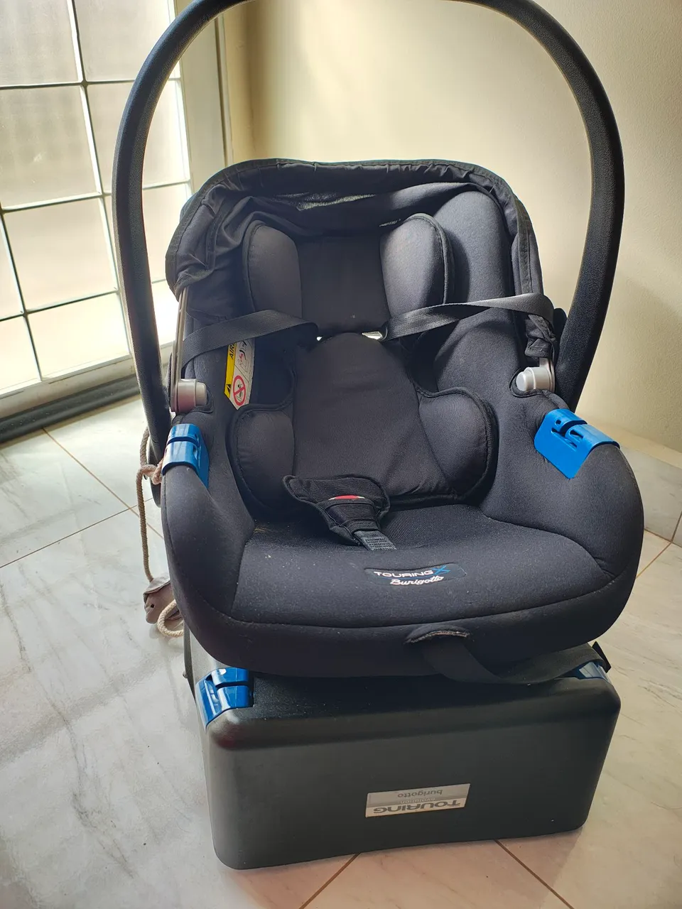 Cadeirinha Burigotto Touring X - Conforto e Segurança para seu bebê!