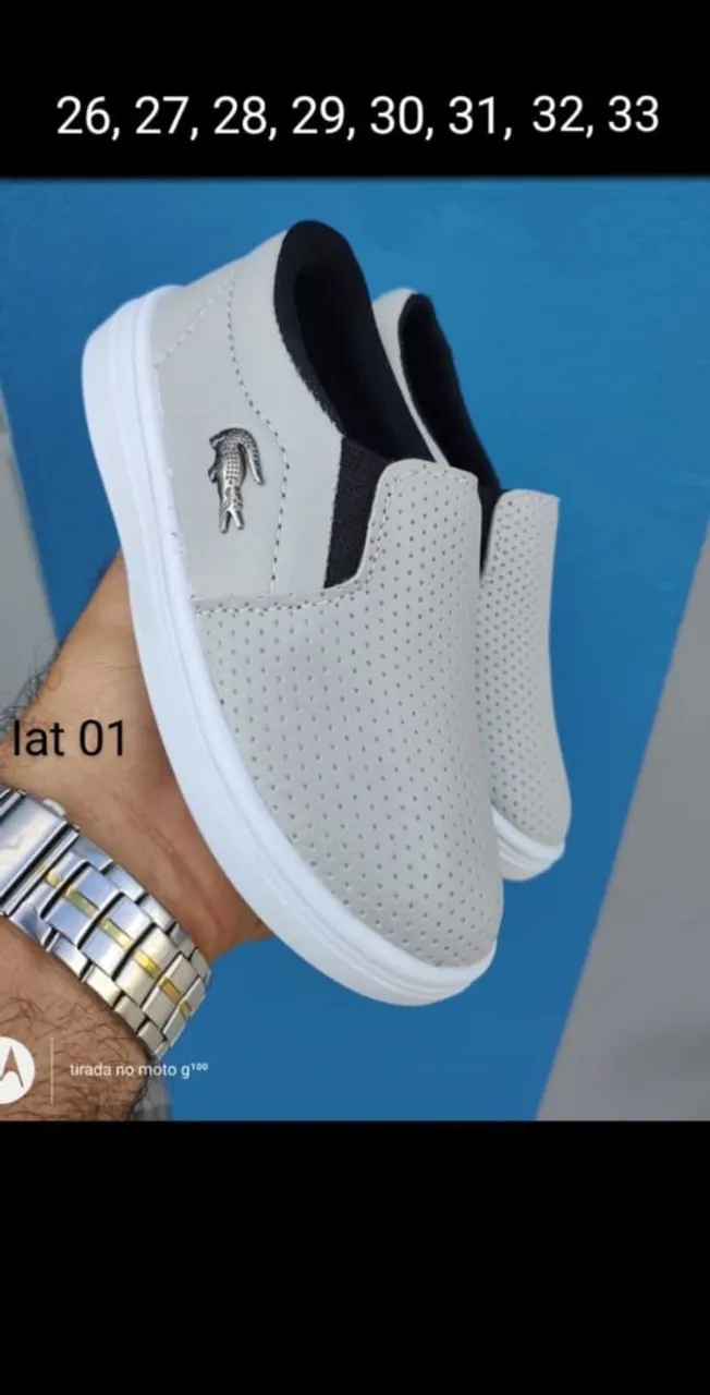 Tênis Slip On Lacoste - Diversos Tamanhos