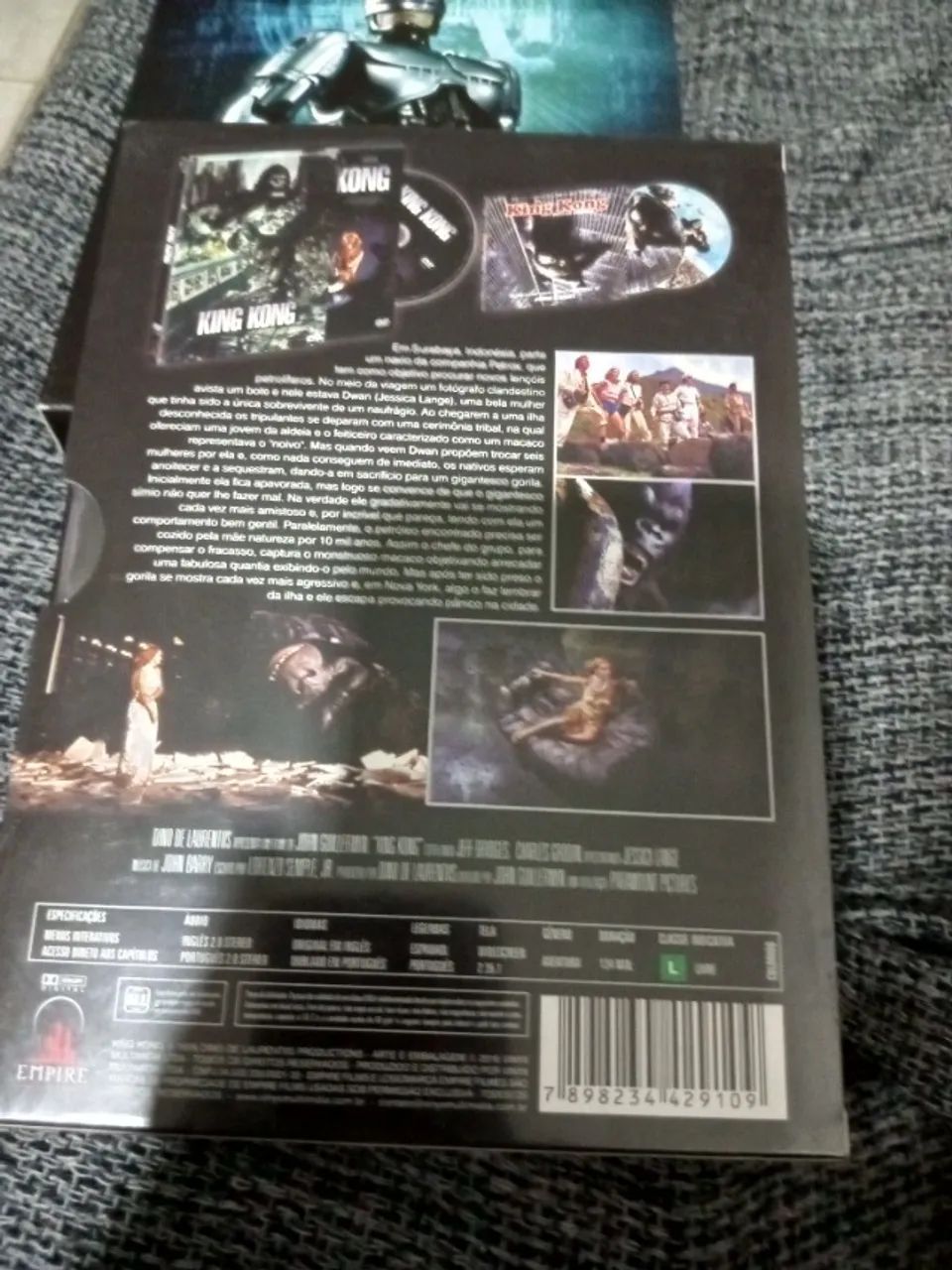 Dvd King Kong 3 discos. Lacrado - Foto 2