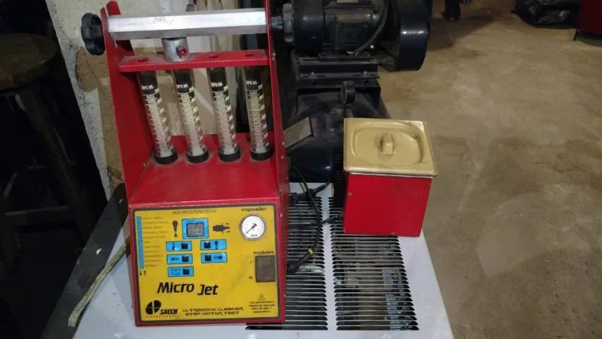 SELF SERVICE No.２ Spring １９９６ Máquina para Limpeza e Testes de Bicos Micro Jet Sacch com