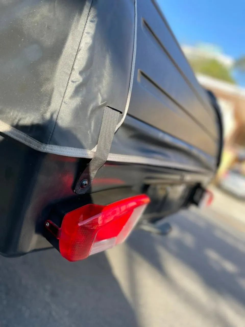 Suporte Bagageiro Thule ONTO Usado impecável - Foto 3