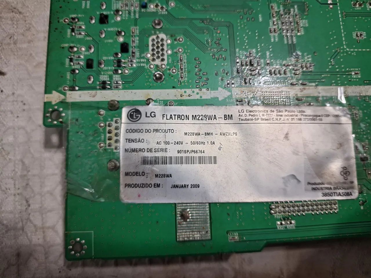 Placa Principal para TV lg flatron m228w bm - Foto 3
