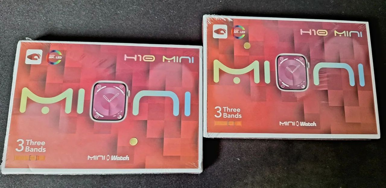 ÚLTIMO PROMOÇÃO!! SMARTWATCH PEQUENO COM 3 PULSEIRAS, AMOLED E NFC PARCELO SEM JUROS! - Foto 6