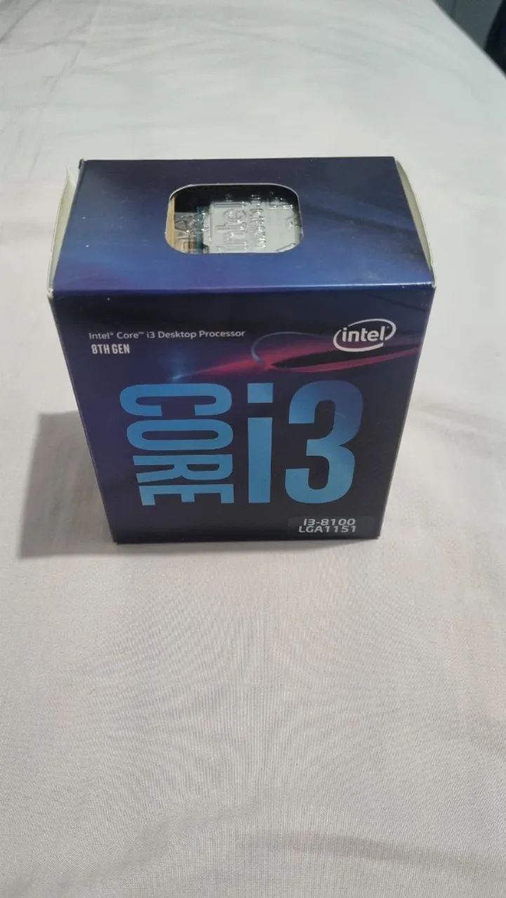 Processador Intel I3 8100 C/ Cooler Original