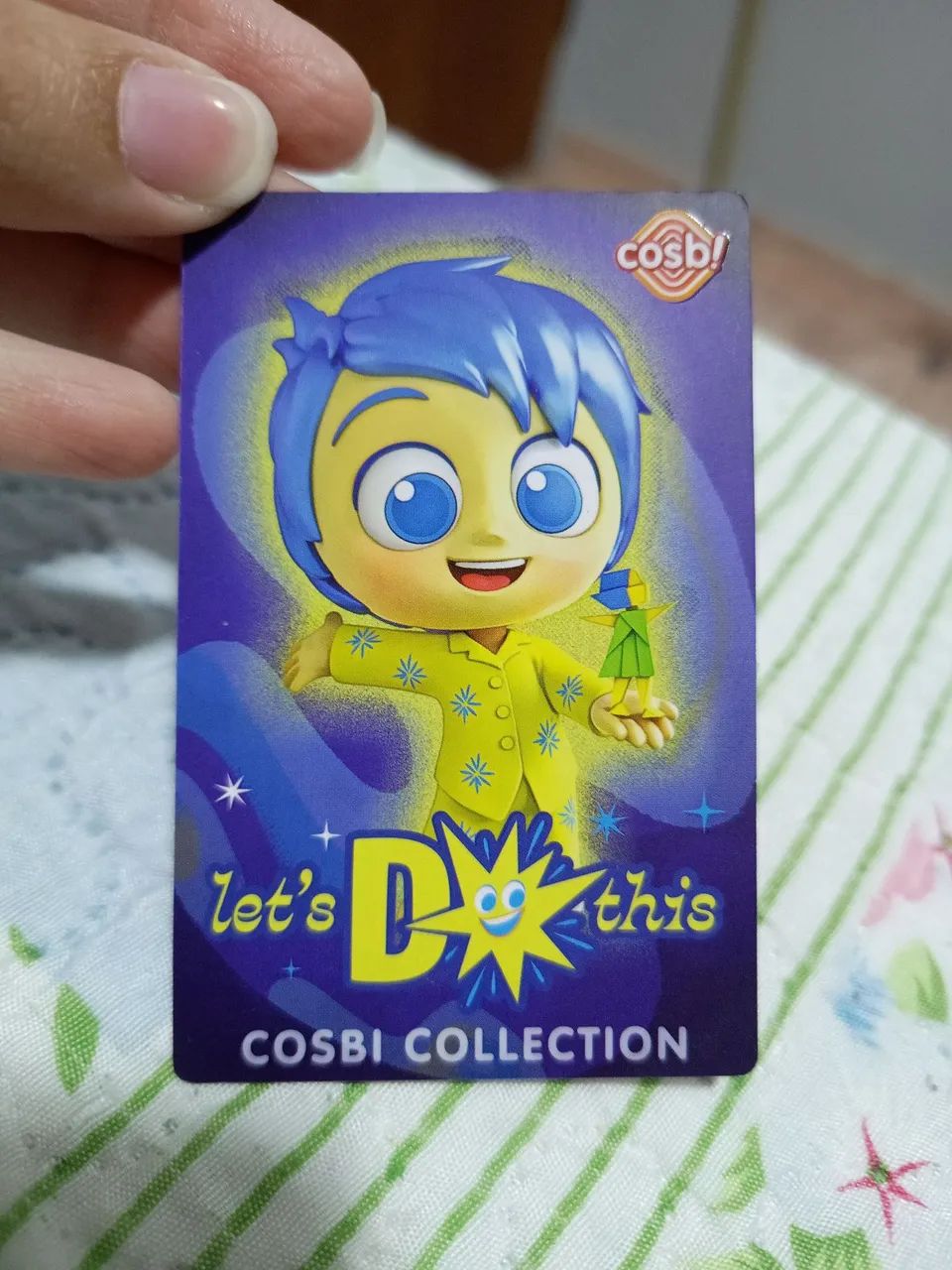 Boneco Alegria Divertidamente 2 Disney Pixar Cosbi collection - Foto 4