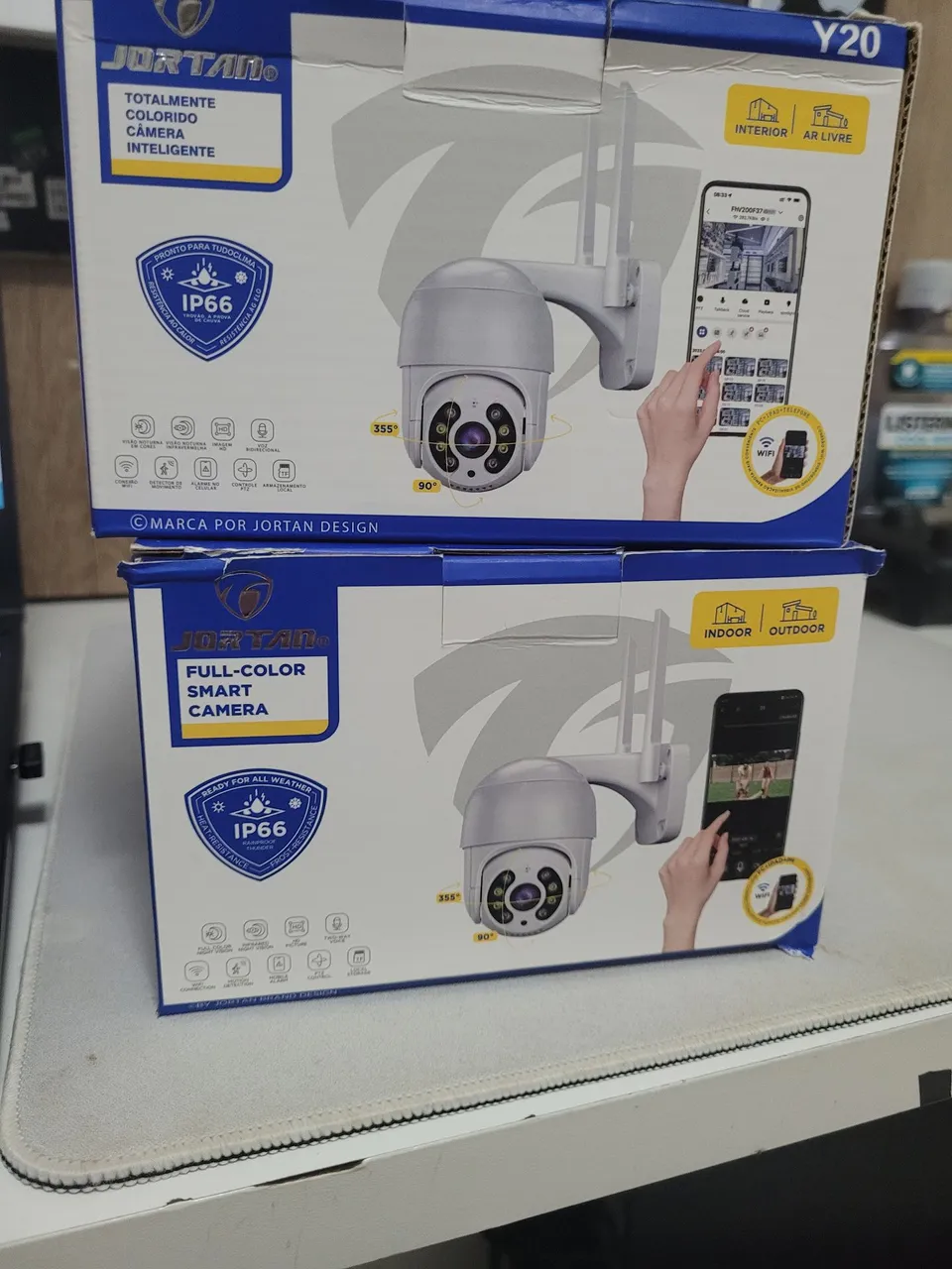 Câmera de Segurança Smart Jortan Y20 - Full Color