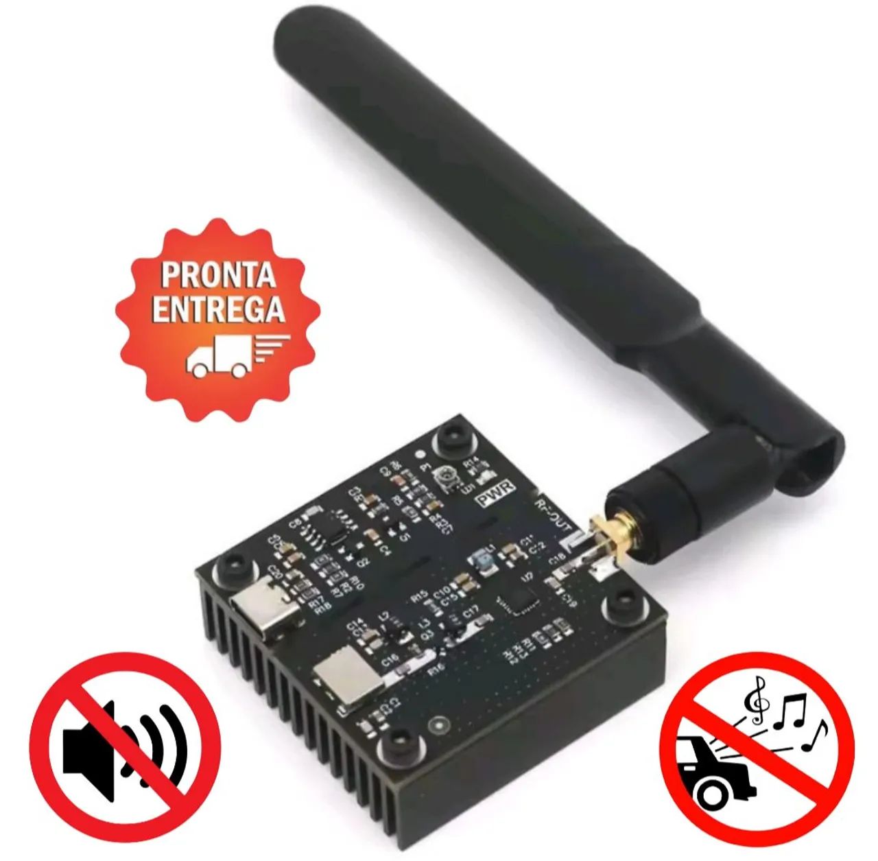 Jammer bloqueador Bluetooth 2.4gz