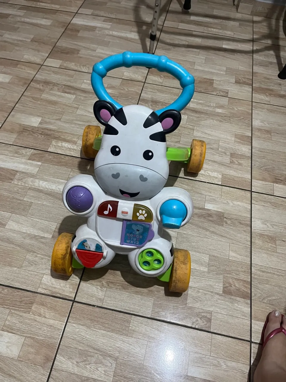 Andador Infantil Zebra Fisher Price
