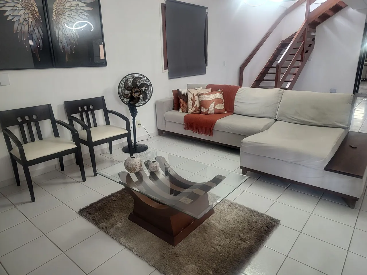 Conjunto de Sofá, casa decor super conservado