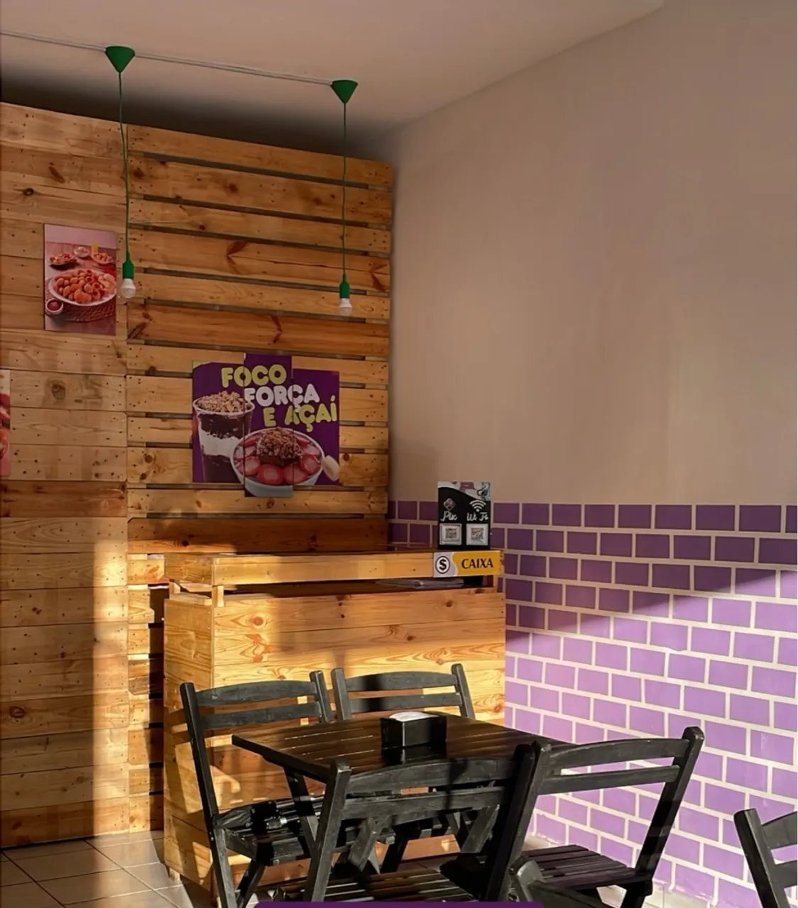 Repasse de loja Açaí e Salgados