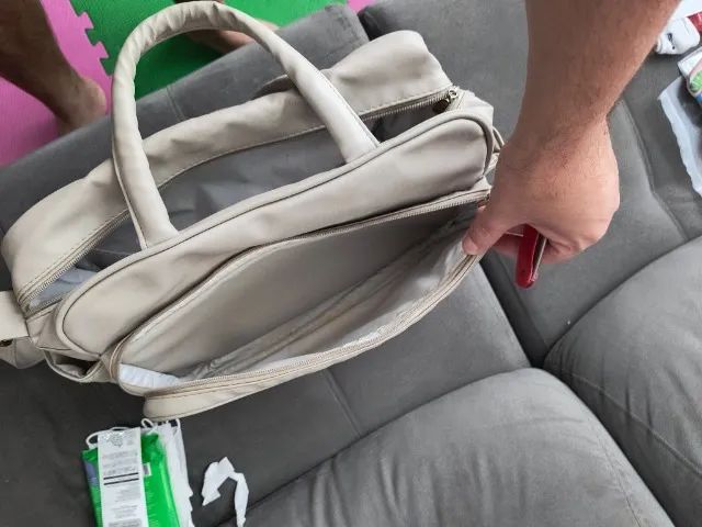 Bolsa Maternidade Zig Zag - Grande  - Foto 4
