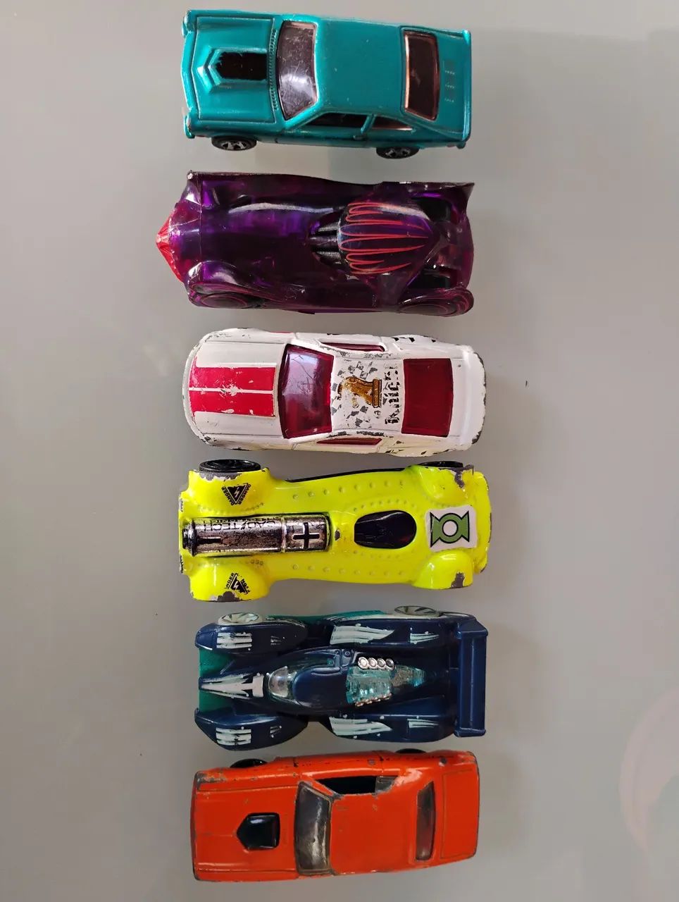 Coleção de carrinhos Miniaturas Hot Wheels 