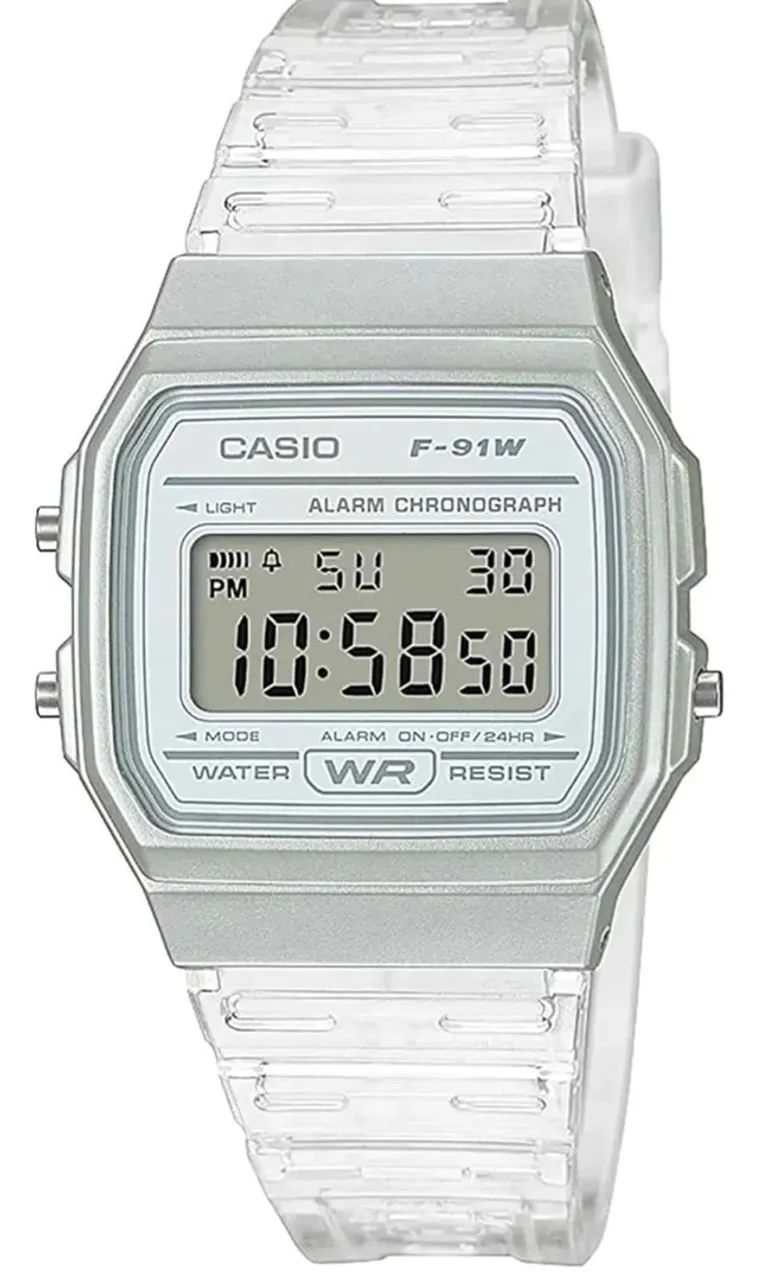 Relógio Casio feminino com pulseira transparente! Original na caixa!  - Foto 2