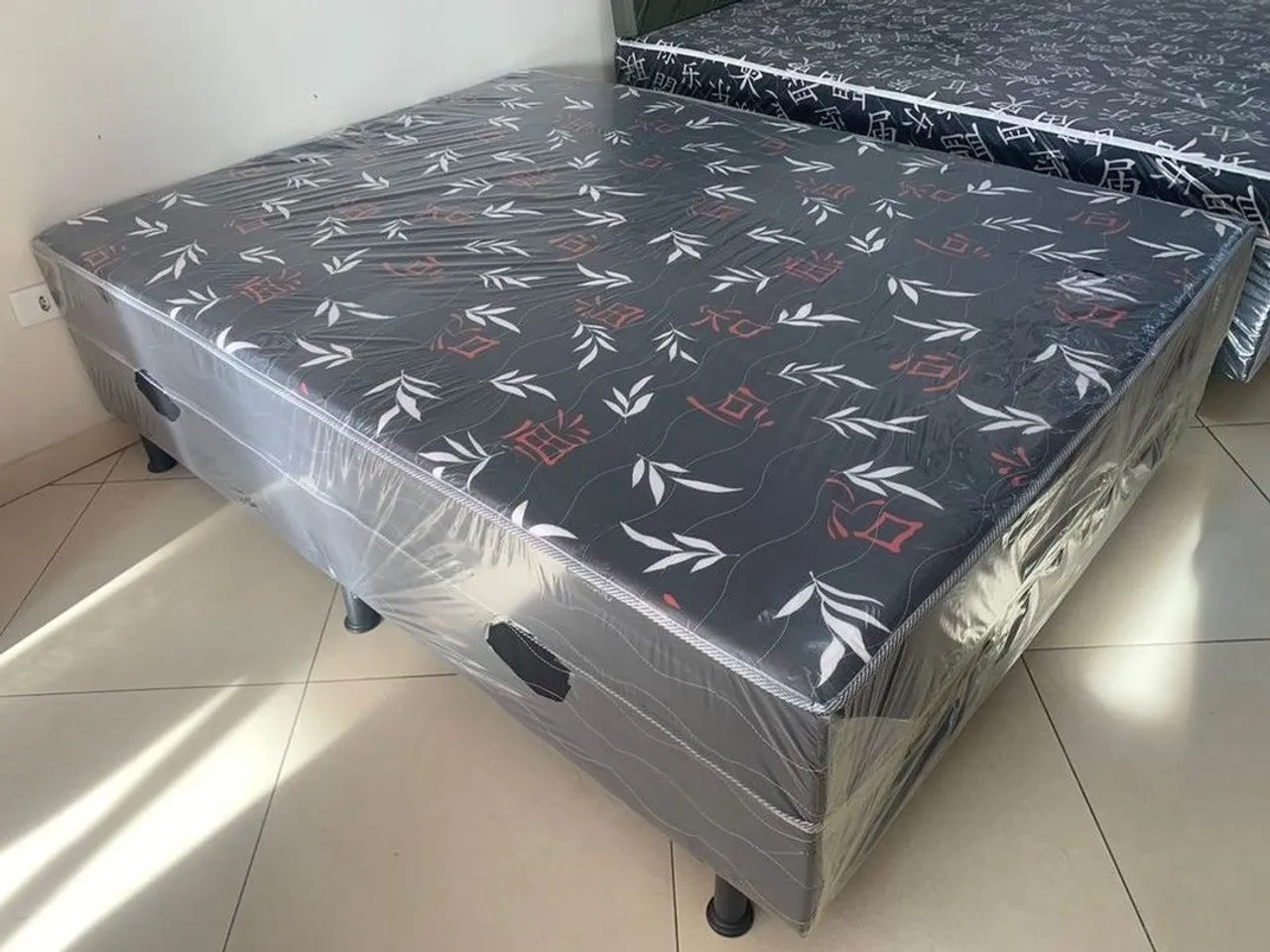 Cama Box Solteiro Casal - Novo
