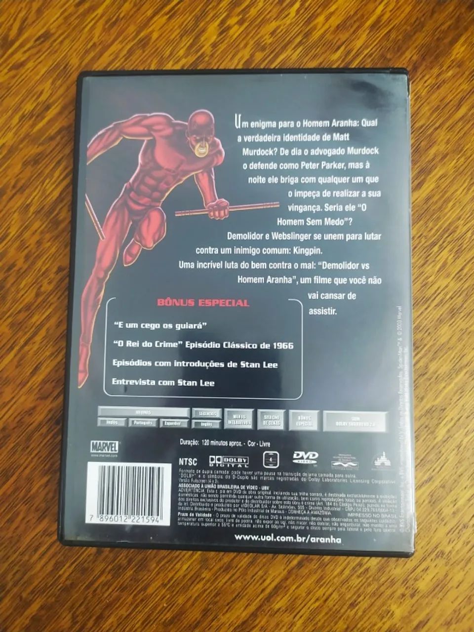 Demolidor Vs Homem-aranha - Filme Dvd - Foto 2