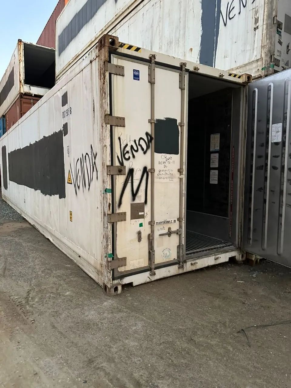Conteiner Refrigerado casa escritório baú trailer armazenamento  - Foto 4