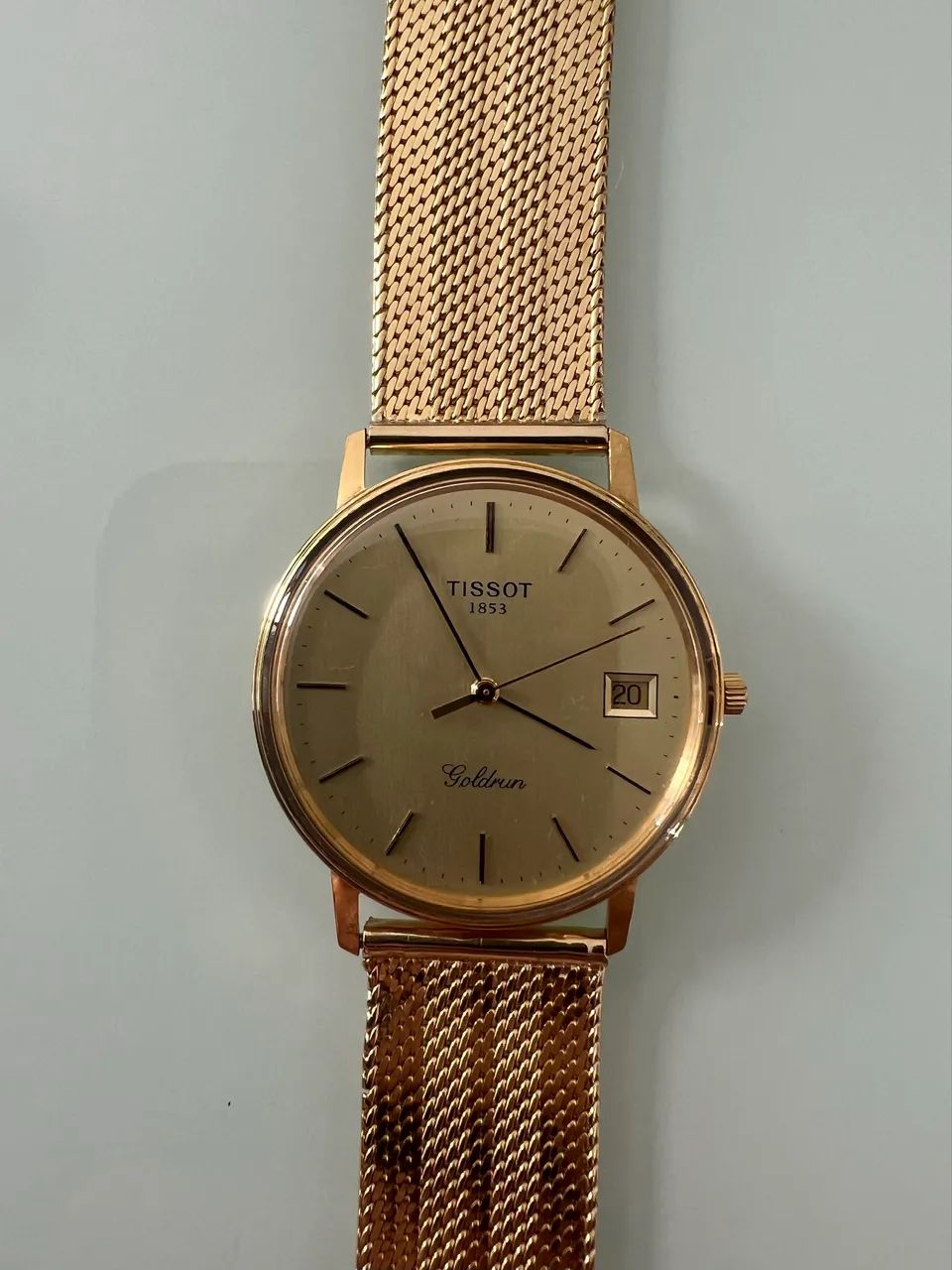 RELÓGIO OURO 18k TISSOT AUTOMÁTICO RELÍQUIA  - Foto 5