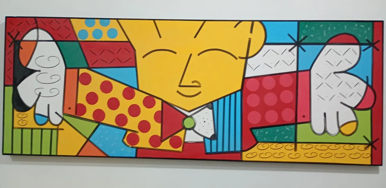 Quadro pintado a óleo