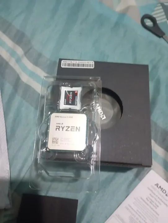 Processador AMD Ryzen 5 5500 novo com cooler - Foto 5