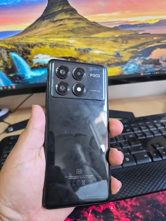 Xiaomi POCO X6 PRO 12/512 COMPLETO aceito troca passo cartão