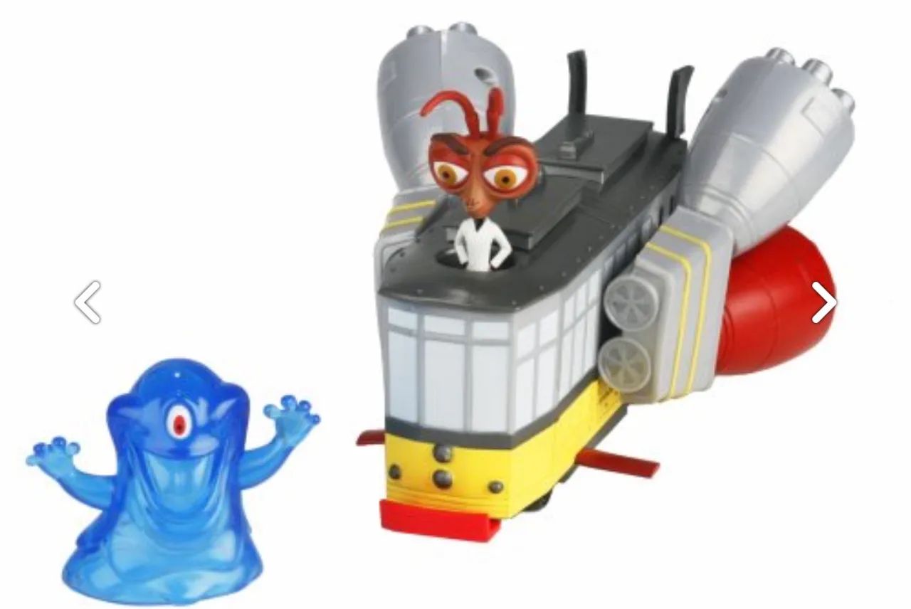 Brinquedos de Filme - Monstro e Trem