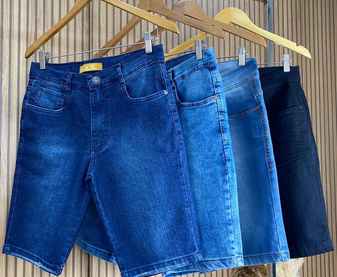 Bermudas jeans masculina  - Foto 2