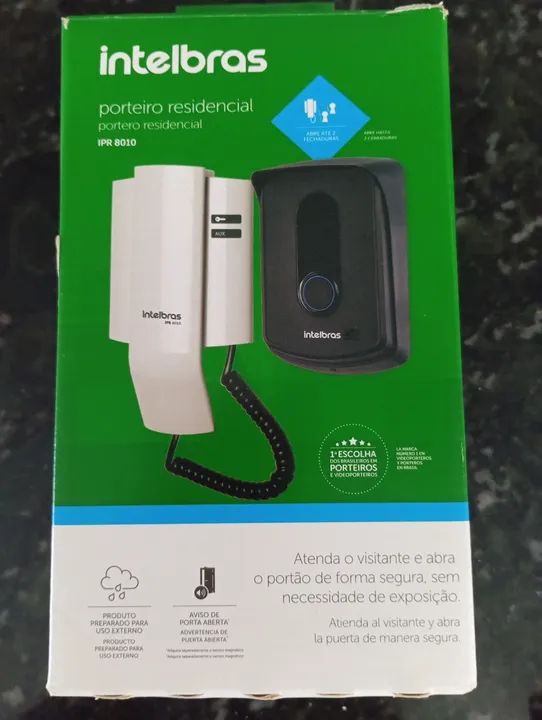 Porteiro Residencial Intelbras IPR 8010 - Novo!