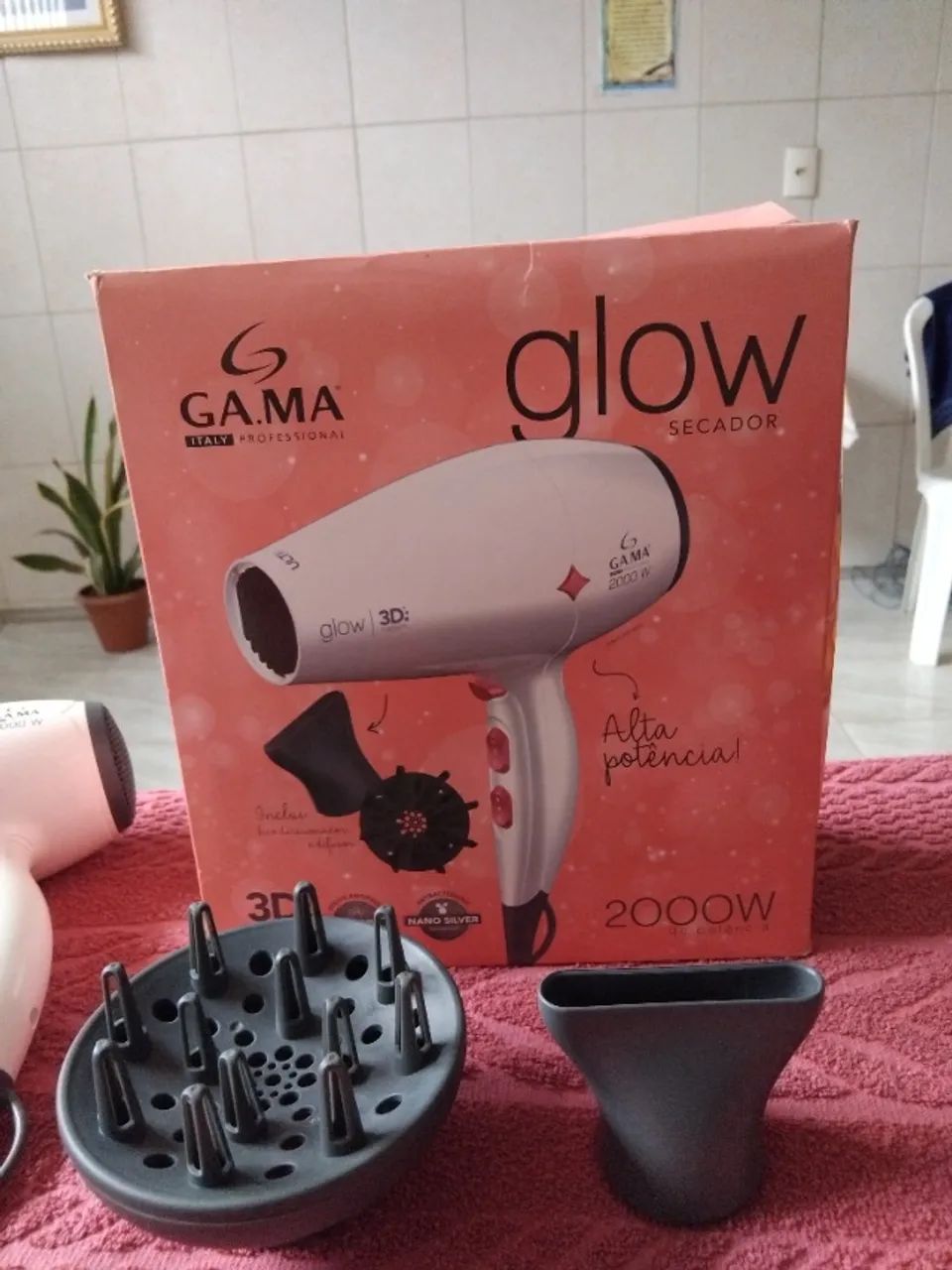 Secador de cabelo novo na caixa - Foto 5