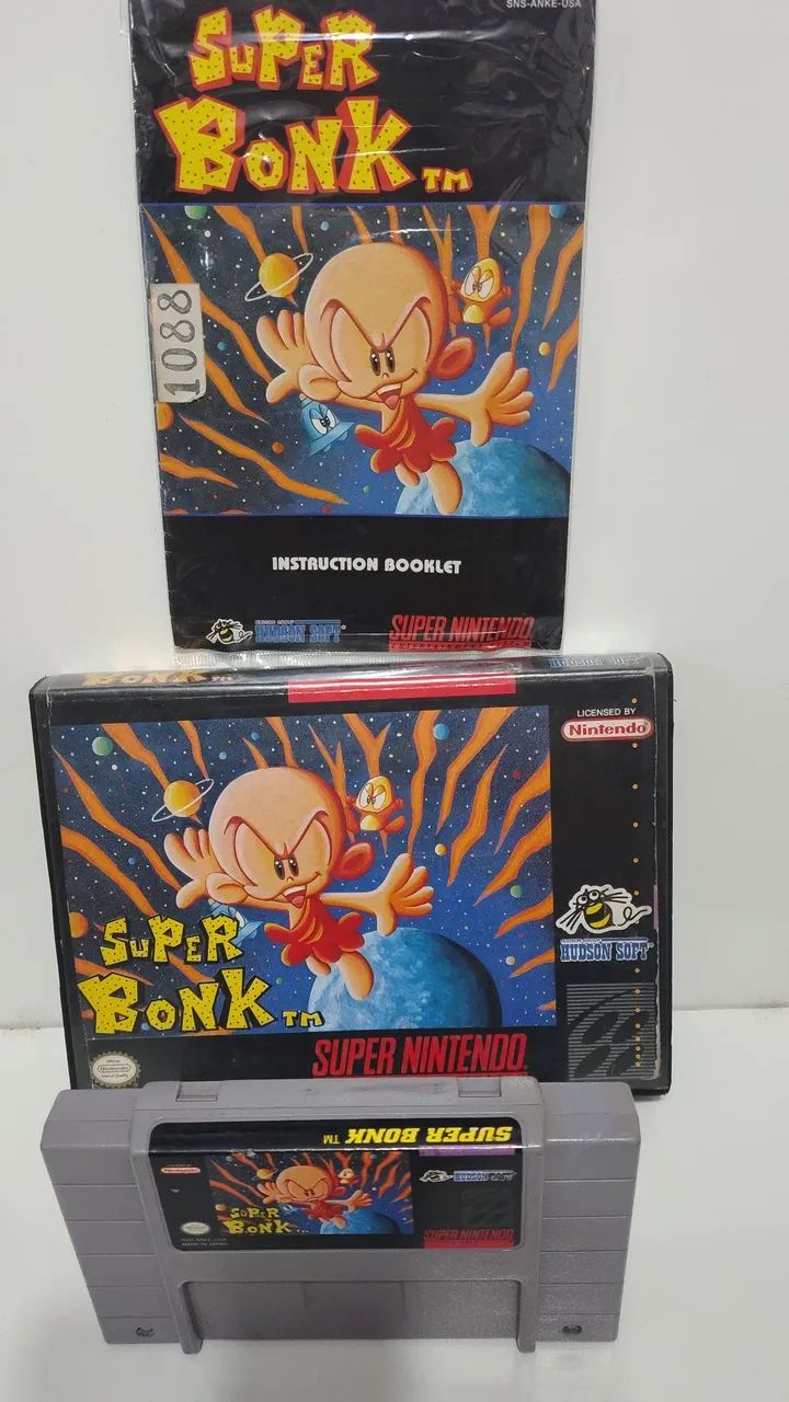 SUPER BONK COM MANUAL SNES