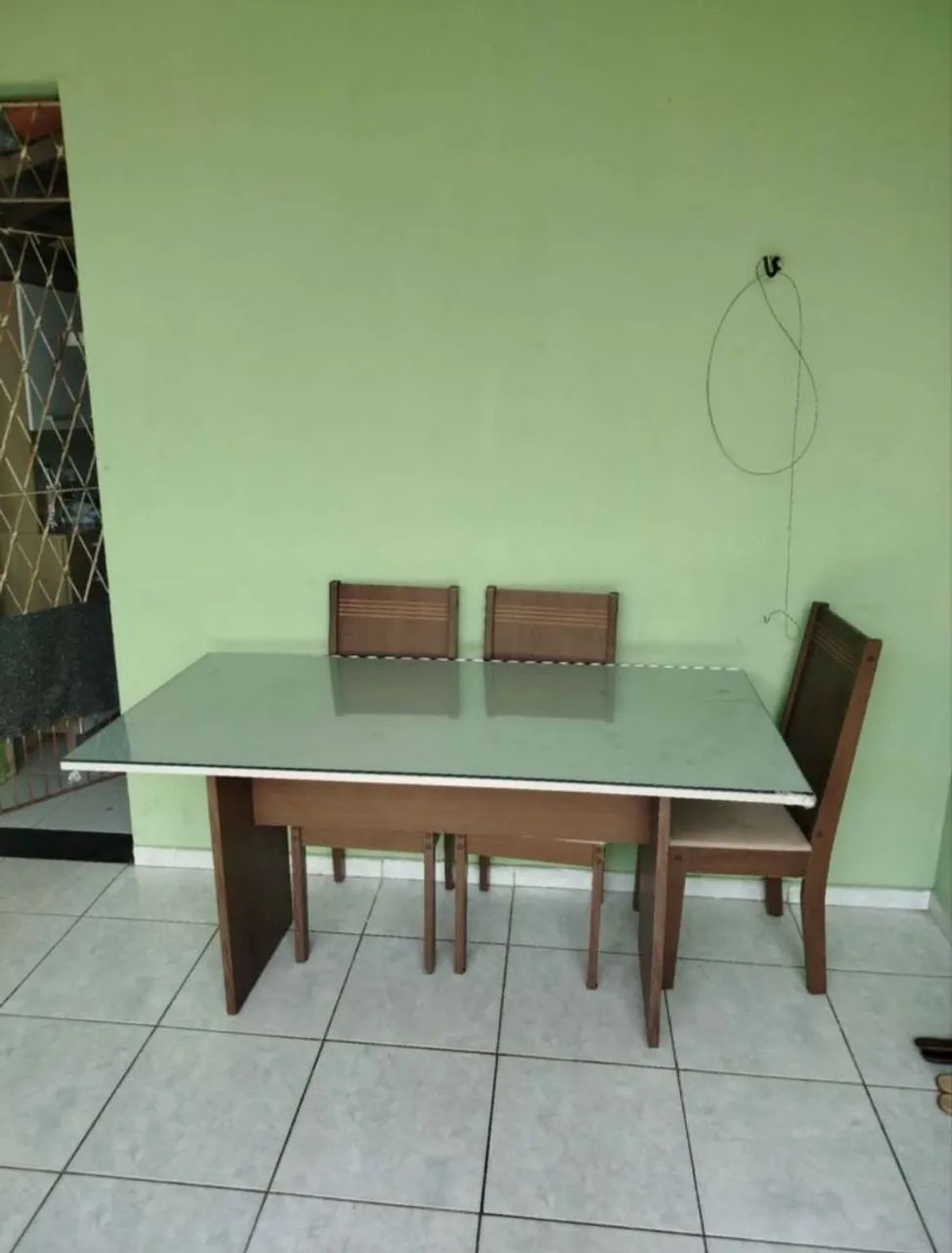 CONJUNTO MESA COM 6 CADEIRAS  - Foto 2