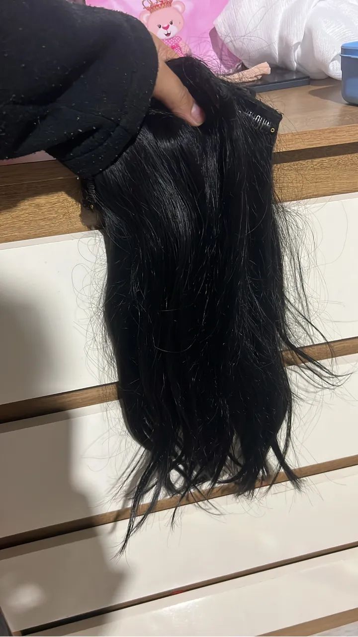 Mega hair preto 55cm 