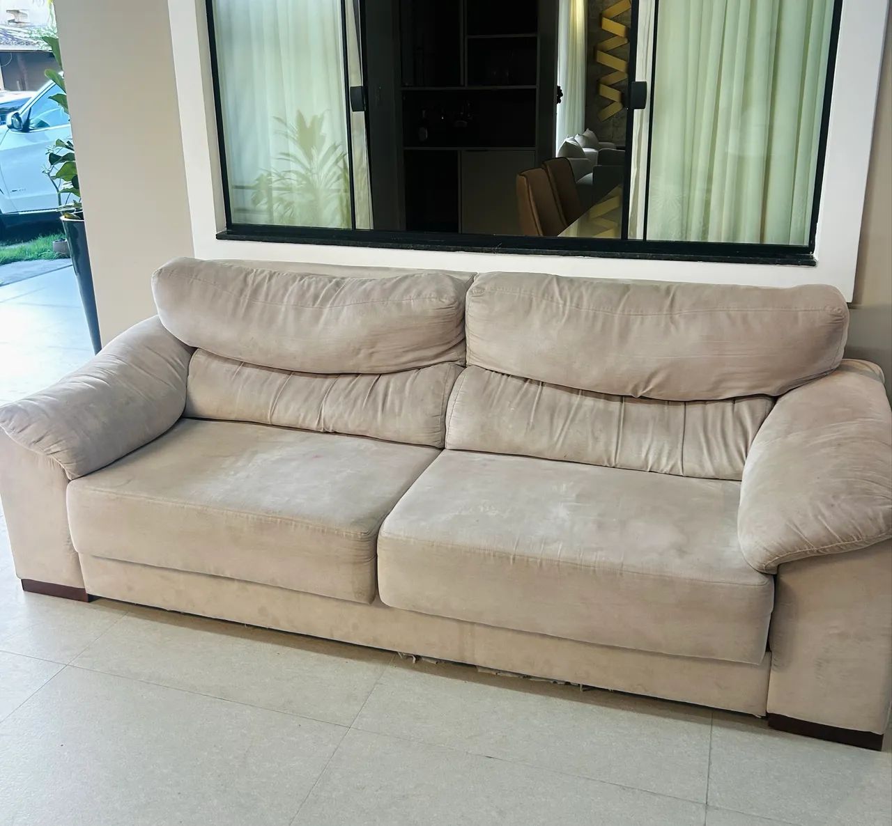 Used Larshopping Reclining Sofa442957914262753280