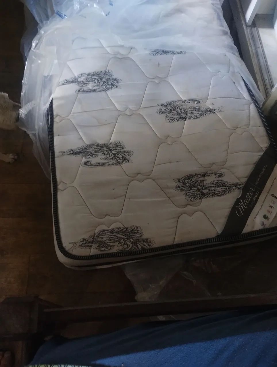 Cama de solteiro com colchão de molas ensacadas  - Foto 2