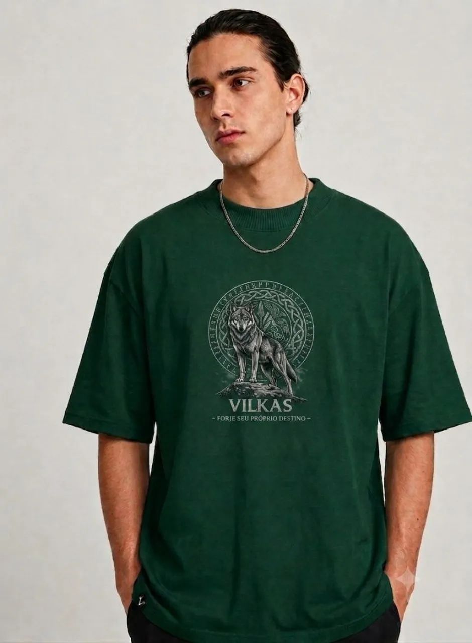 Camisa oversized Vilkas algodão 30.1  - Foto 2