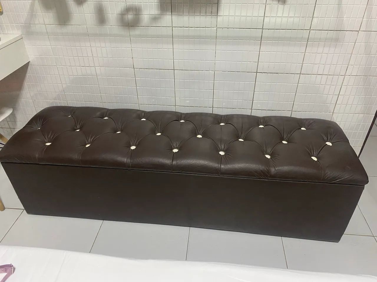 Vendo Baú + cabeceira para cama queen  - Foto 4