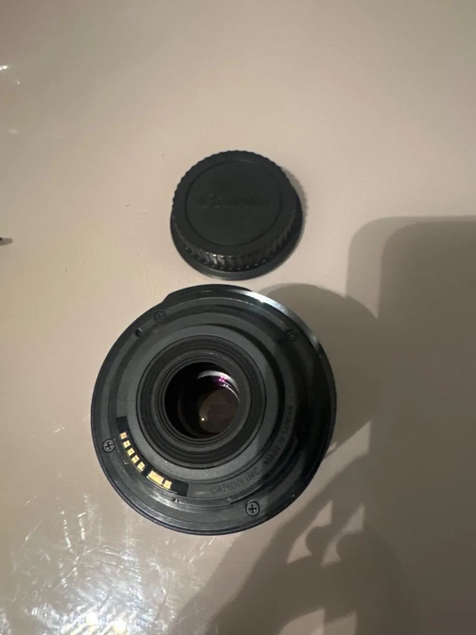 Lente cannon 18-55mm c/ pequeno fungo - Foto 3