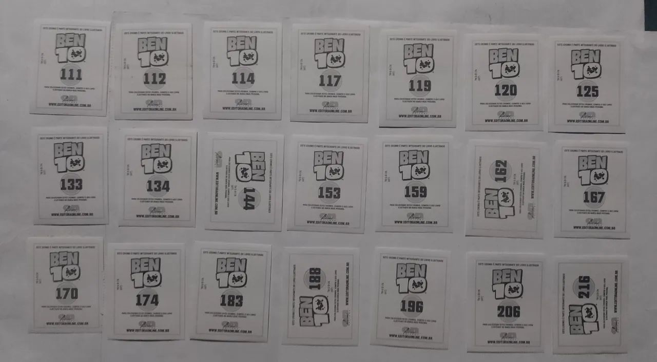 FIGURINHAS BEN 10 - ED. ON - Foto 4