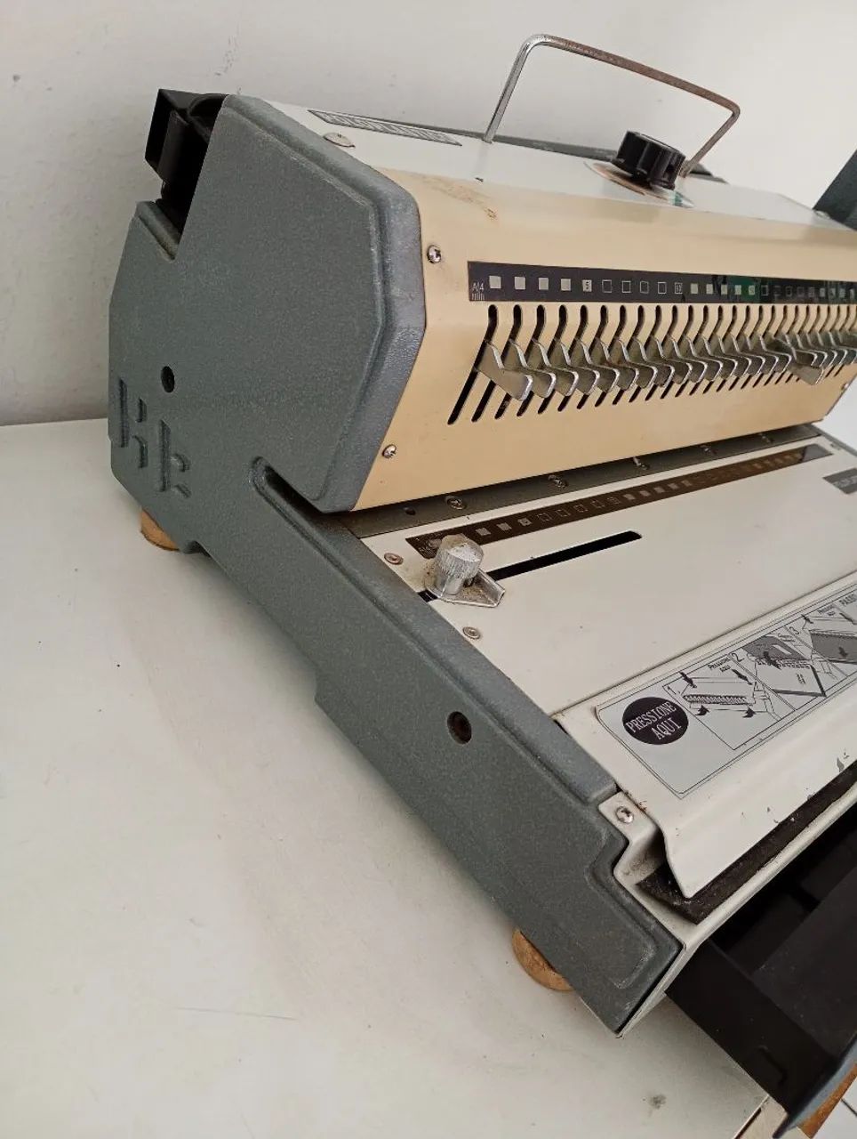 Vendo impressora Wire-o Marca Poloplastico  - Foto 4