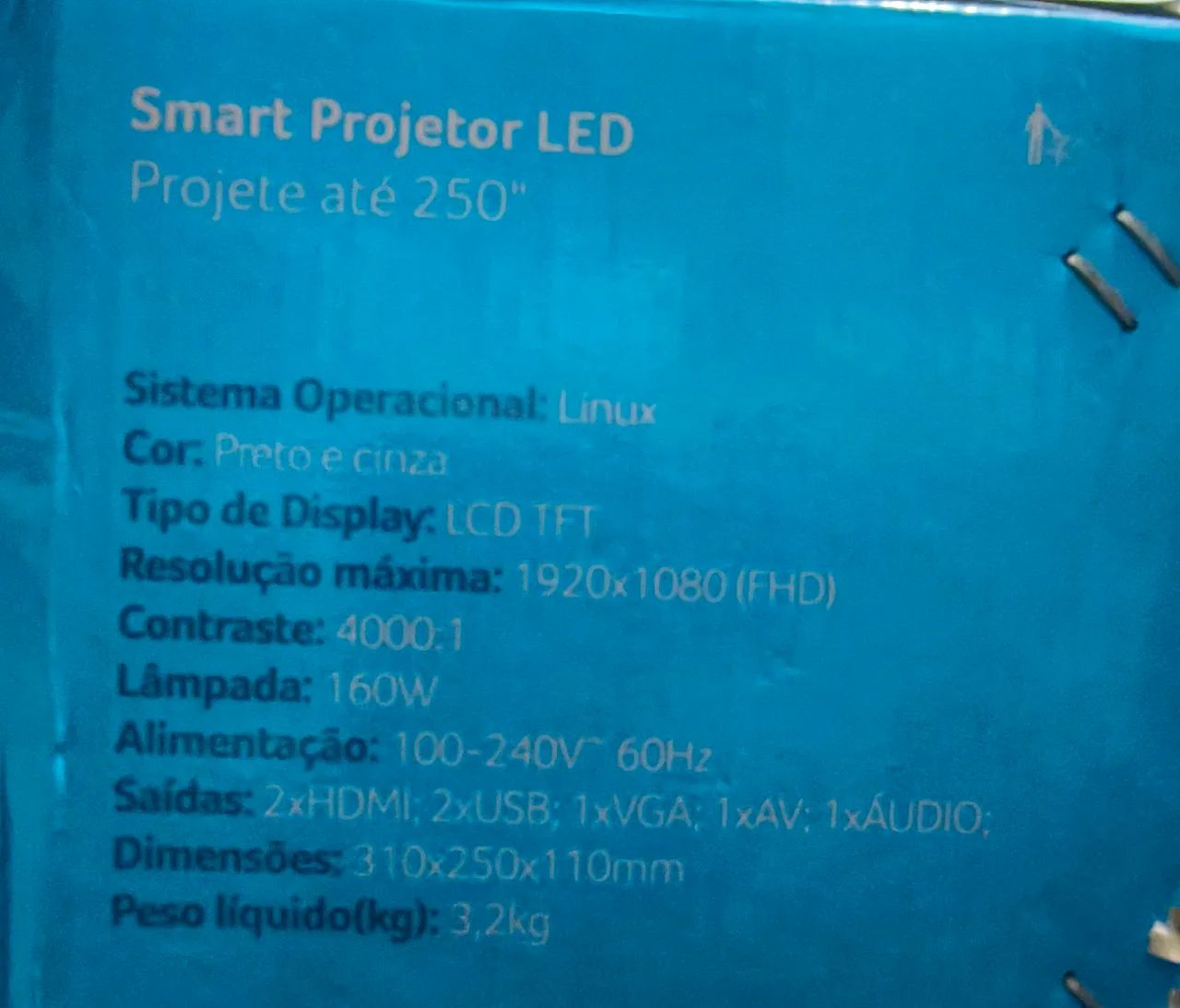 Projetor 4500 lumens  - Foto 3