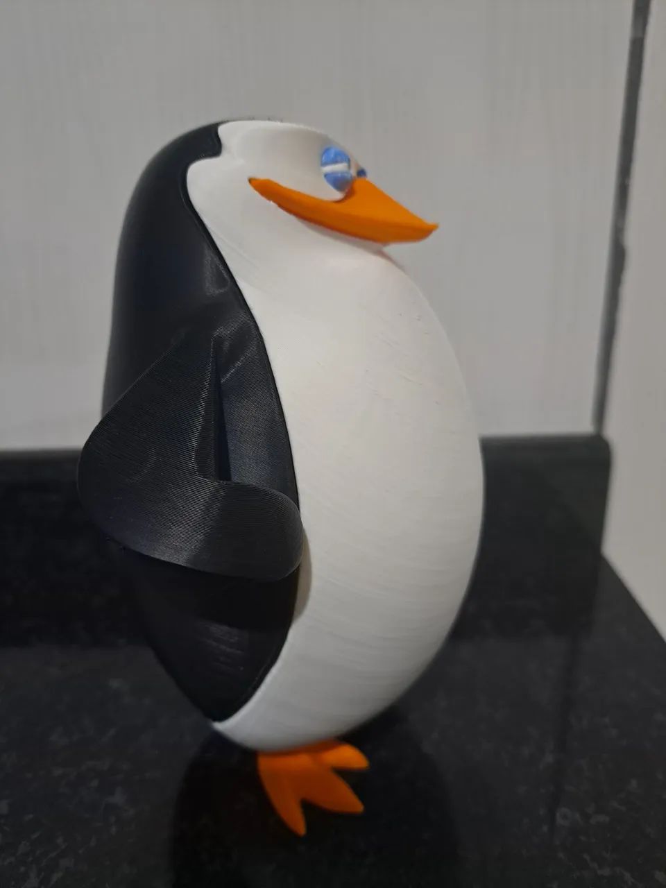 Rico Madagascar Impressão 3D 15cm Colecionável Decoração - Foto 2