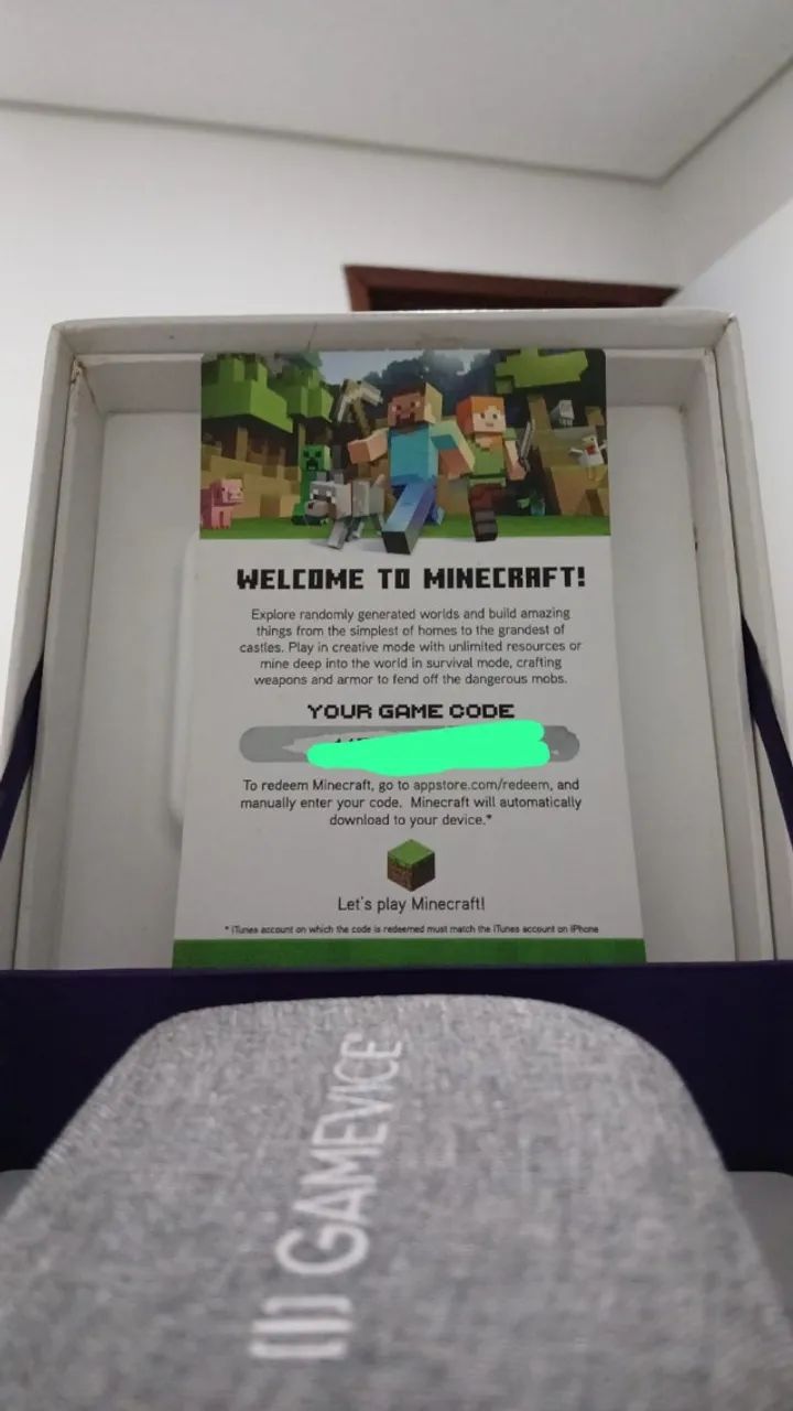Controle para Iphone Gamevice - Minecraft Edition - Foto 3