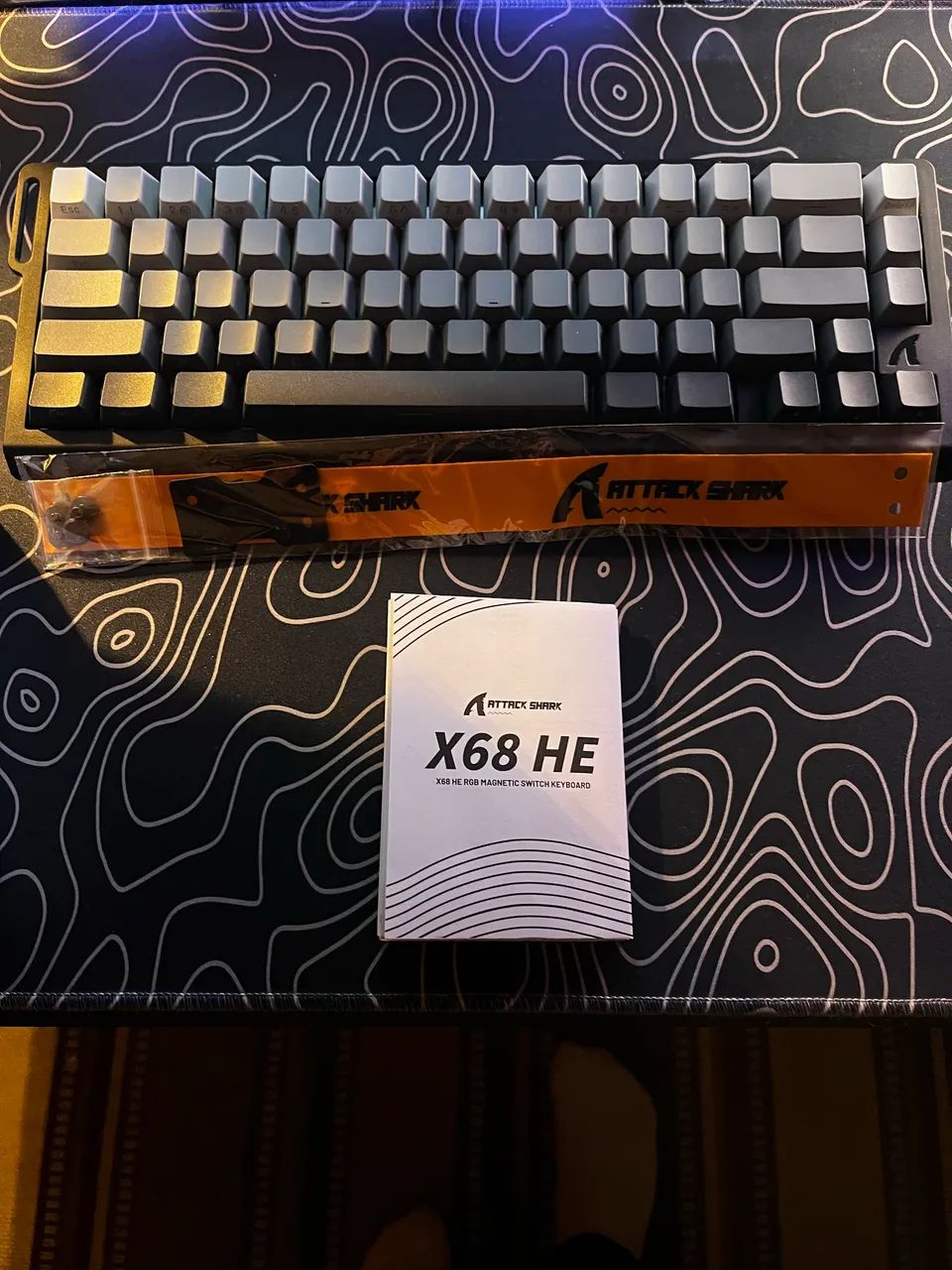 TECLADO MAGNETICO ATTACK SHARK X68 HE - MOONLIGHT - Foto 3