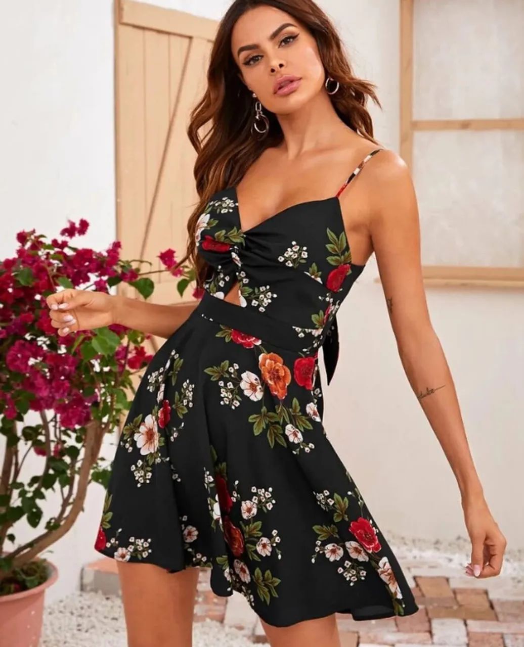 Vestido floral SHEIN 