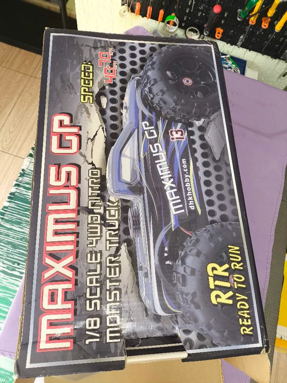 Automodelo Monstro Nitro 1/8: DHK Maximus GP 4WD  - Foto 5
