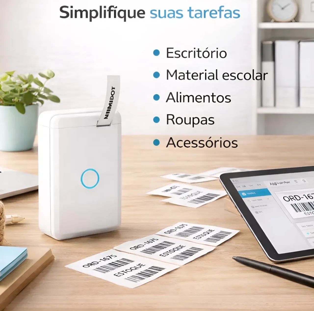 Impressora de Etiqueta D110 nimbot (entrega gratis) - Foto 5