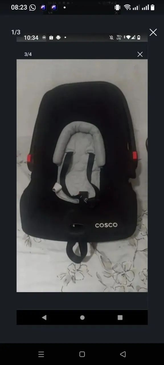 Cadeirinha mais bb conforto