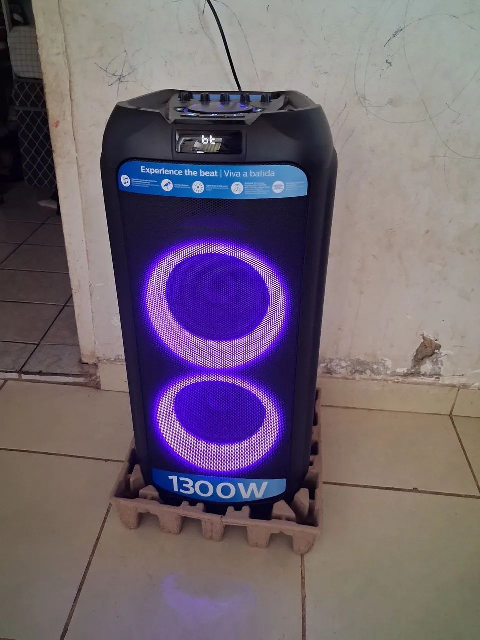 Caixa de som Philips 